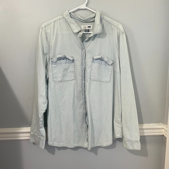Chambray Button- up - Picture 1 of 1